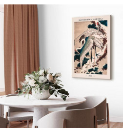 Canvas Print - Cranes (1 Part) Vertical