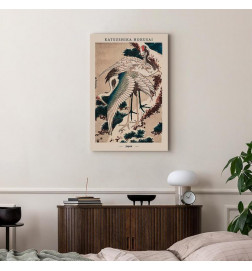 Tableau - Cranes (1 Part) Vertical