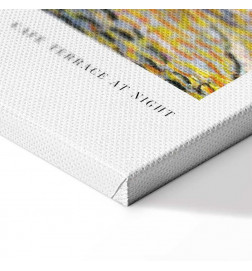 Paveikslas - Cafe at Night (1 Part) Vertical