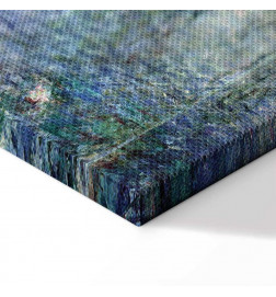 Seinapilt - Claude Monet – The Water Lilies – Clear Morning with Willows