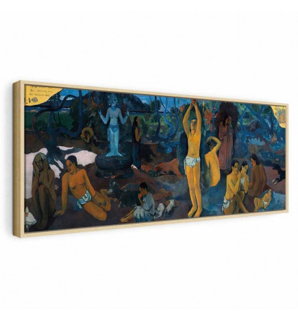 Quadro - Paul Gauguin – Where Do We Come From? What Are We? Where Are We Going?
