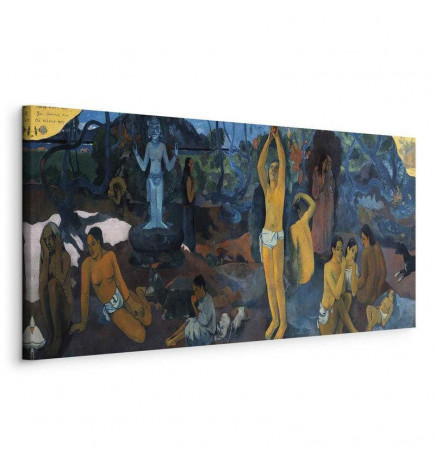 Glezna - Paul Gauguin – Where Do We Come From? What Are We? Where Are We Going?
