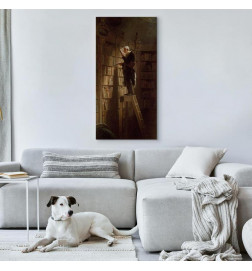 Cuadro - Carl Spitzweg – The Bookworm