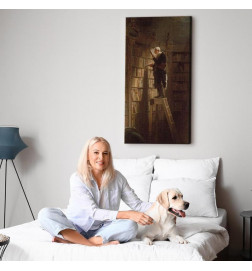 Paveikslas - Carl Spitzweg – The Bookworm