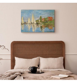 Canvas Print - Claude Monet – Regattas at Argenteuil