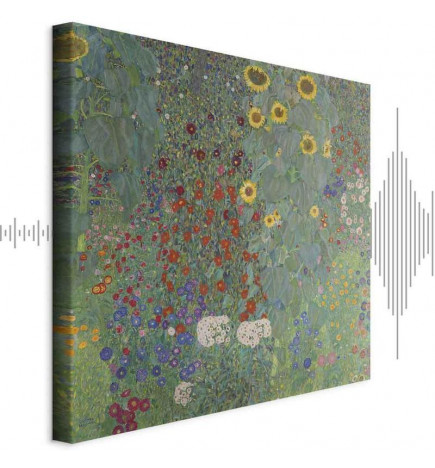 Seinapilt - Gustav Klimt – Farm garden with sunflowers