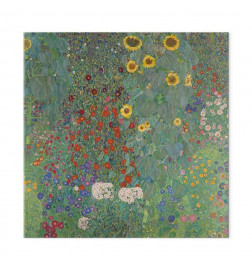 Tablou - Gustav Klimt – Farm garden with sunflowers