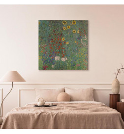 Tableau - Gustav Klimt – Farm garden with sunflowers