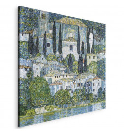 Canvas Print - Gustav Klimt – Church in Casson