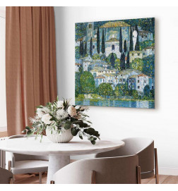 Canvas Print - Gustav Klimt – Church in Casson