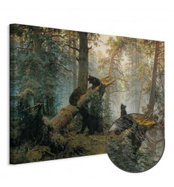 Leinwandbild - Ivan Shishkin – Morning in a Pine Forest