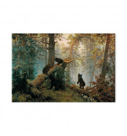 Cuadro - Ivan Shishkin – Morning in a Pine Forest