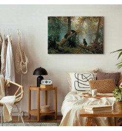 Canvas Print - Ivan Shishkin – Morning in a Pine Forest