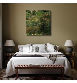 Seinapilt - Claude Monet – Pond With Water Lilies