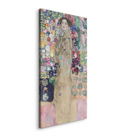 Schilderij - Gustav Klimt – Posthumous Portrait of Ria Munk III