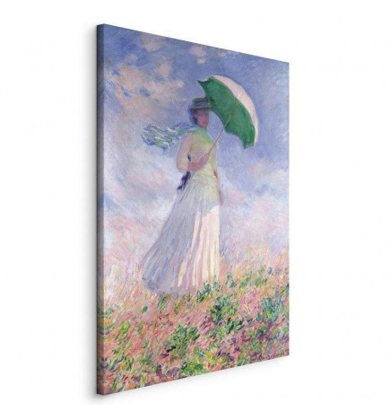 Tablou - Claude Monet – Woman with a Parasol, facing right