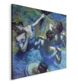 Glezna - Edgar Degas – Blue Dancers II