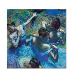 Glezna - Edgar Degas – Blue Dancers II
