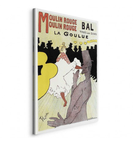 Quadro - Henri de Toulouse-Lautrec – Moulin Rouge – La Goulue