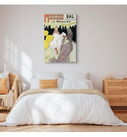Tableau - Henri de Toulouse-Lautrec – Moulin Rouge – La Goulue
