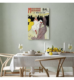 Slika - Henri de Toulouse-Lautrec – Moulin Rouge – La Goulue