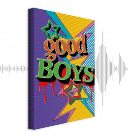 Leinwandbild - Good Boys (1 Part) Vertical