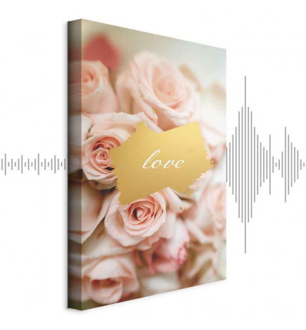 Canvas Print - One Feeling (1 Part) Vertical