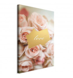 Canvas Print - One Feeling (1 Part) Vertical