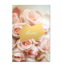 Canvas Print - One Feeling (1 Part) Vertical