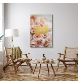 Canvas Print - One Feeling (1 Part) Vertical