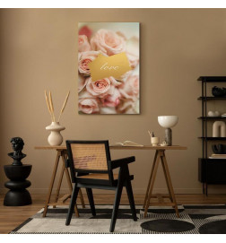 Canvas Print - One Feeling (1 Part) Vertical
