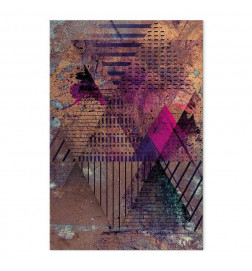 Quadro - Honey Abstraction (1 Part) Vertical