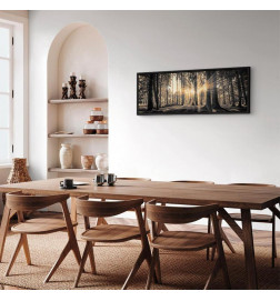 Schilderij - Forest Sun