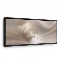 Schilderij - Delicate Feather