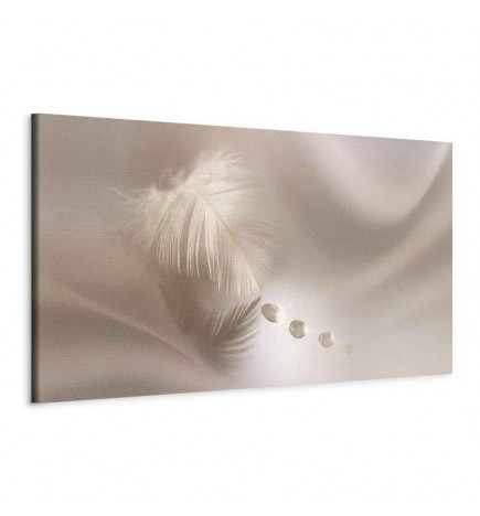 Canvas Print - Delicate Feather