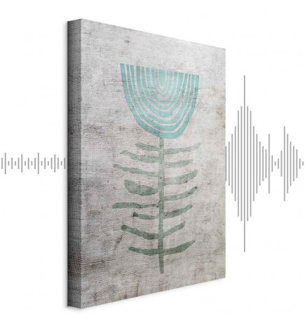 Tableau - Blue Lily (1 Part) Vertical