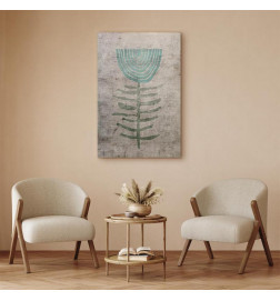 Tableau - Blue Lily (1 Part) Vertical