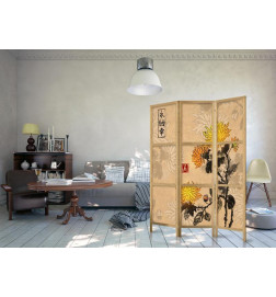 Japans kamerscherm - Style: Chrysanthemums