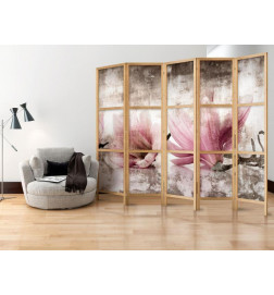Paravent japonais - Retro Magnolias II