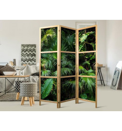 Japanese Room Divider - Sunny Jungle I