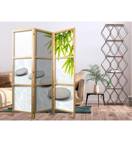 Japanese Room Divider - Stoic Calm [one-sided]