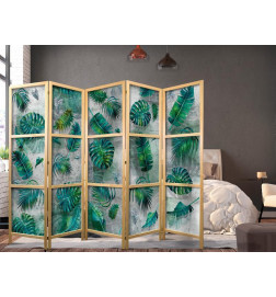 Japans kamerscherm - Leaves on the Concrete II