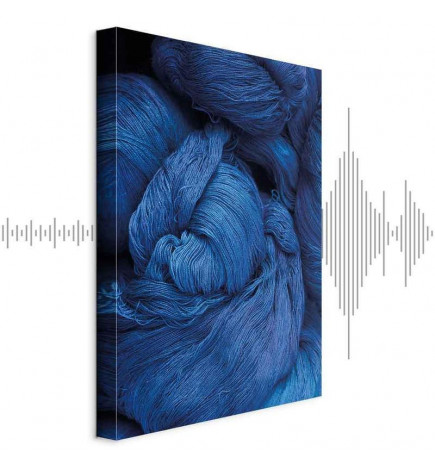 Tableau - Blue Worsted (1 Part) Vertical