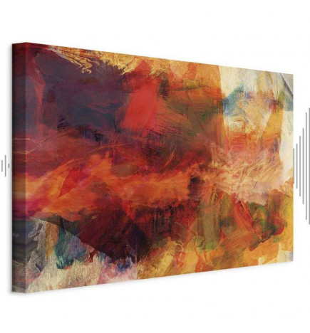 Quadro - Explosion of Wild Colors (1 Part) Wide