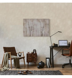 Quadro - Beige Forest of Thoughts (1 Part) Wide