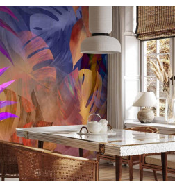 Wall Mural - Vigorous Leaves - Third Variant