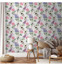 Tapisserie murale - Roses and Lilacs