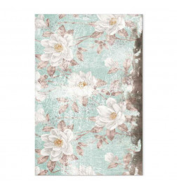 Canvas Print - Roman Flowers (1 Part) Vertical