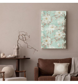 Canvas Print - Roman Flowers (1 Part) Vertical