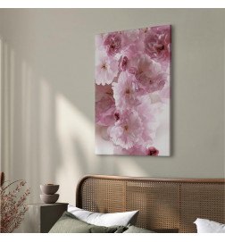 Tablou - Flowery Glamour (1-part) - Flower Petals in Shades of Pink
